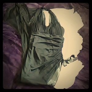 Blondie Nites black and white prom dress